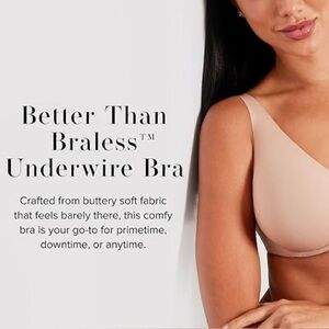 Wacoal 38H Better Than Braless™ Underwire Black Bra 855316